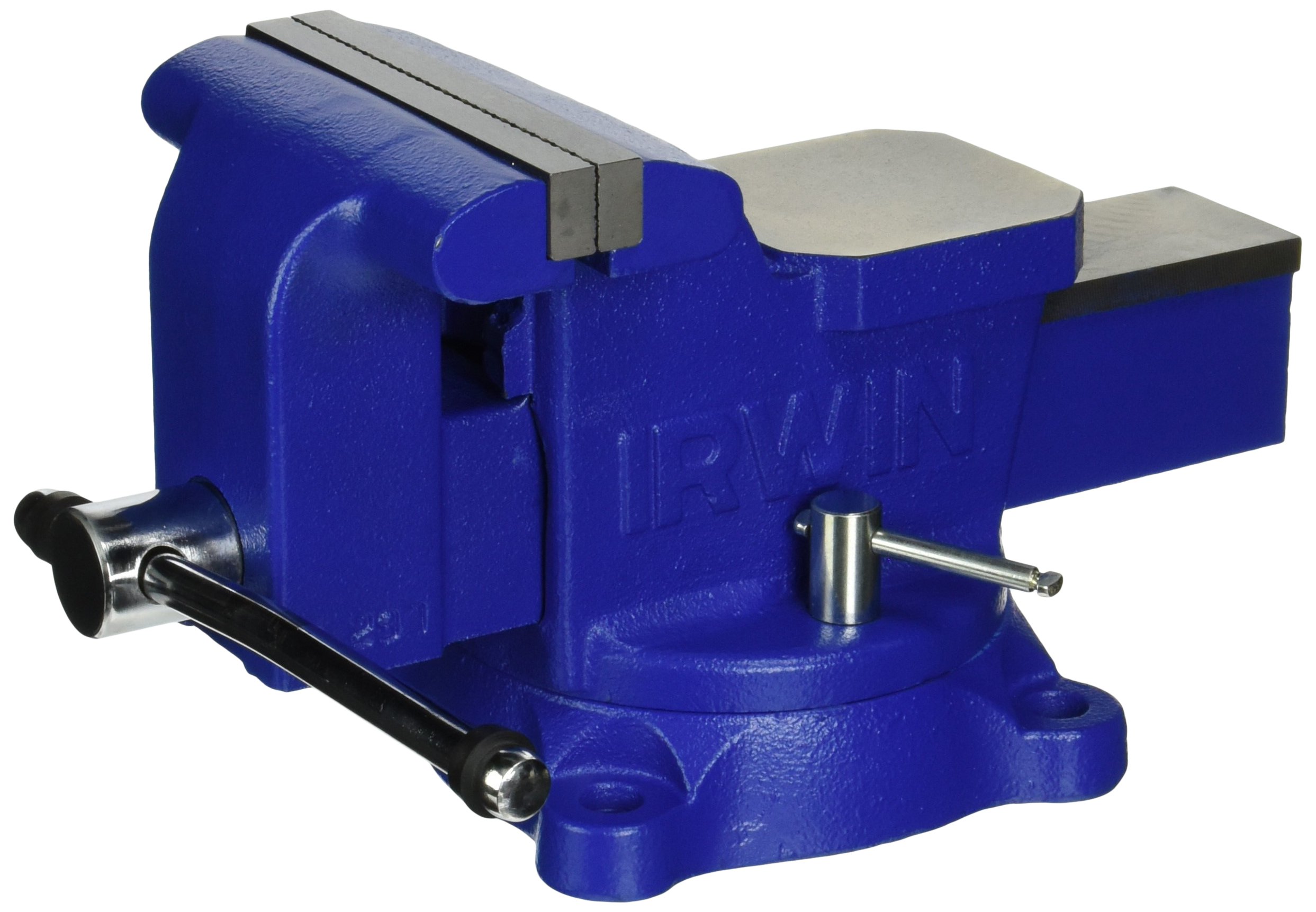 IRWIN Heavy-Duty 6-Inch Bench Vise (226306ZR) - Perfect for Woodworking, Metalworking & DIY Projects