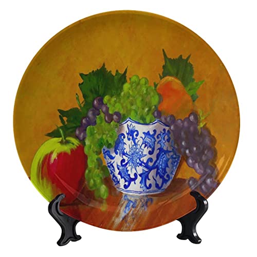 Blue Fruit Bowl