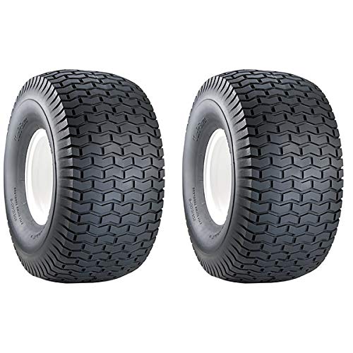 2PK Carlisle 16x6.50-8 Turf Saver Tires - Lawn Mower & Golf Cart Replacement Tires (Rim Not Included) - Perfect for Lawn Care, Landscaping & Outdoor Equipment