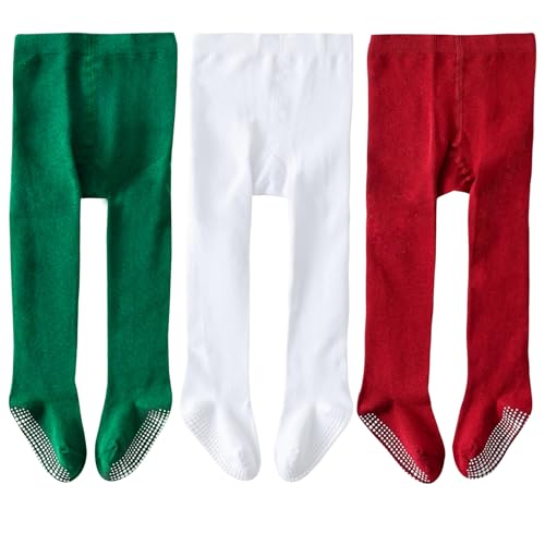 Burgundy/Green/White,3 Pairs
