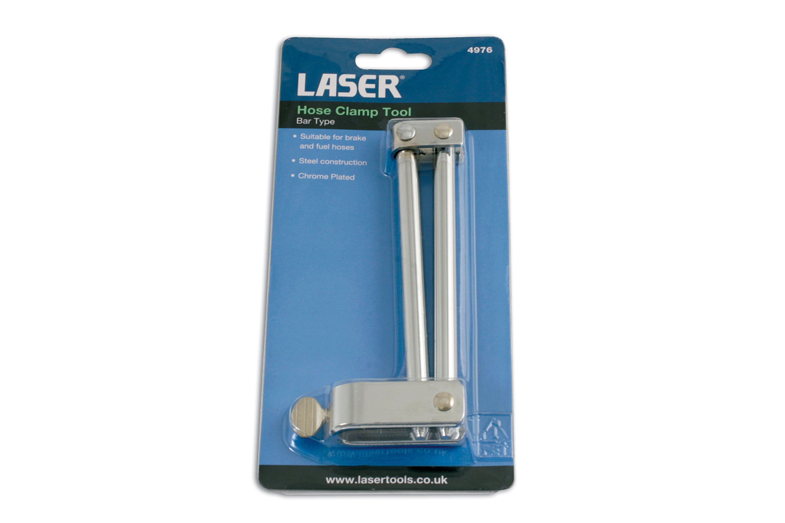 Laser 4976 Bar Type Hose Clamp Tool - Professional Automotive Repair Kit for Tightening and Removing Hose Clamps - Perfect for Mechanics, DIY Car Maintenance & Plumbing Projects