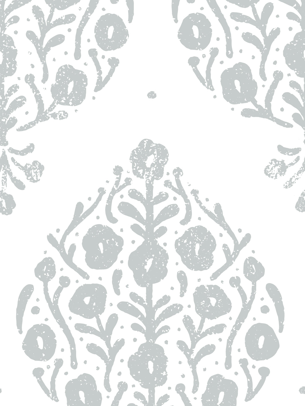 Eleanor Wallpaper by Sugar Paper - Silver Sage on White Design | Perfect for Living Room, Bedroom & Home Decor