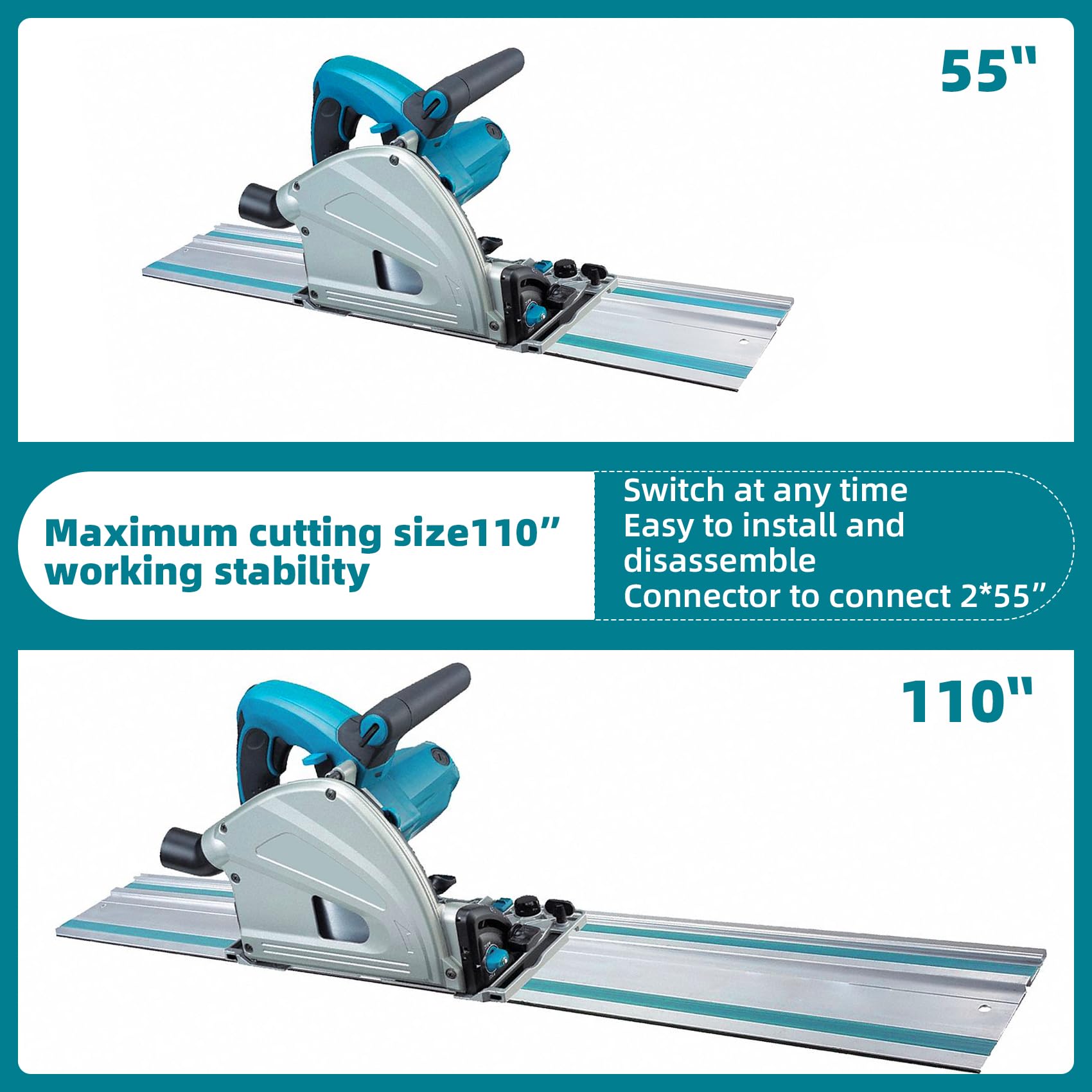 Makita Track Saw Guide Rail Kit - 110