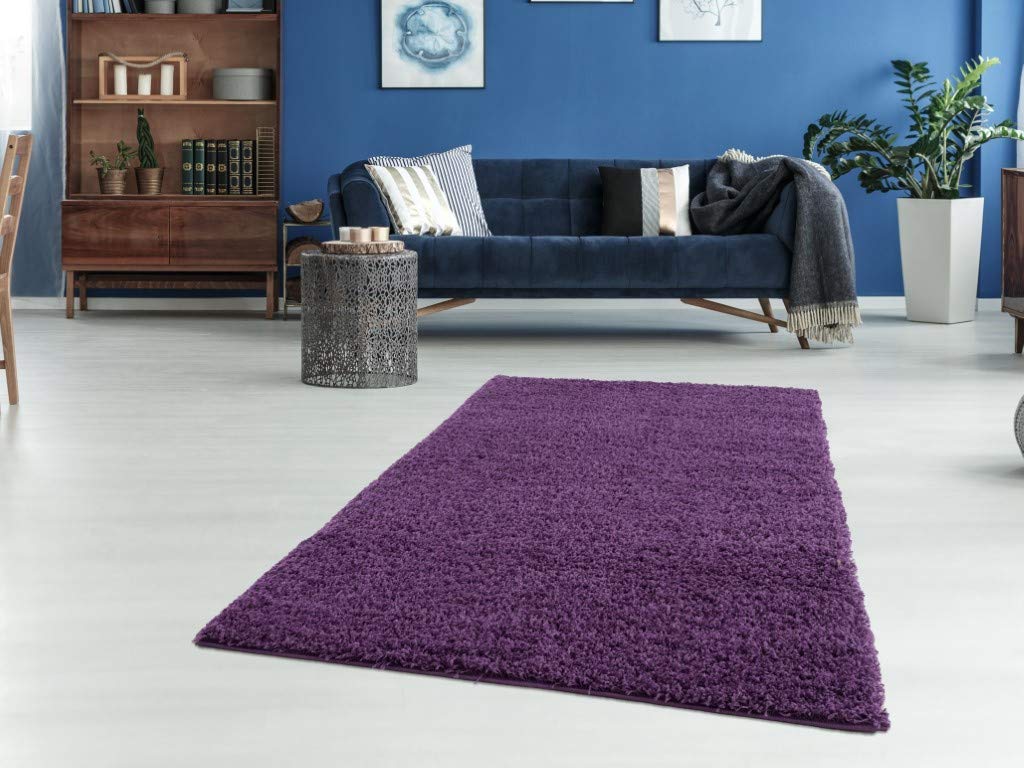 L'Baiet Lyra Shag Area Rug - 8' x 10' Soft Fluffy Carpet for Living Room, Bedroom, Nursery | Modern Boho Home Decor for Kids & Adults | Perfect for Cozy Spaces, Play Areas & Stylish Interior Design
