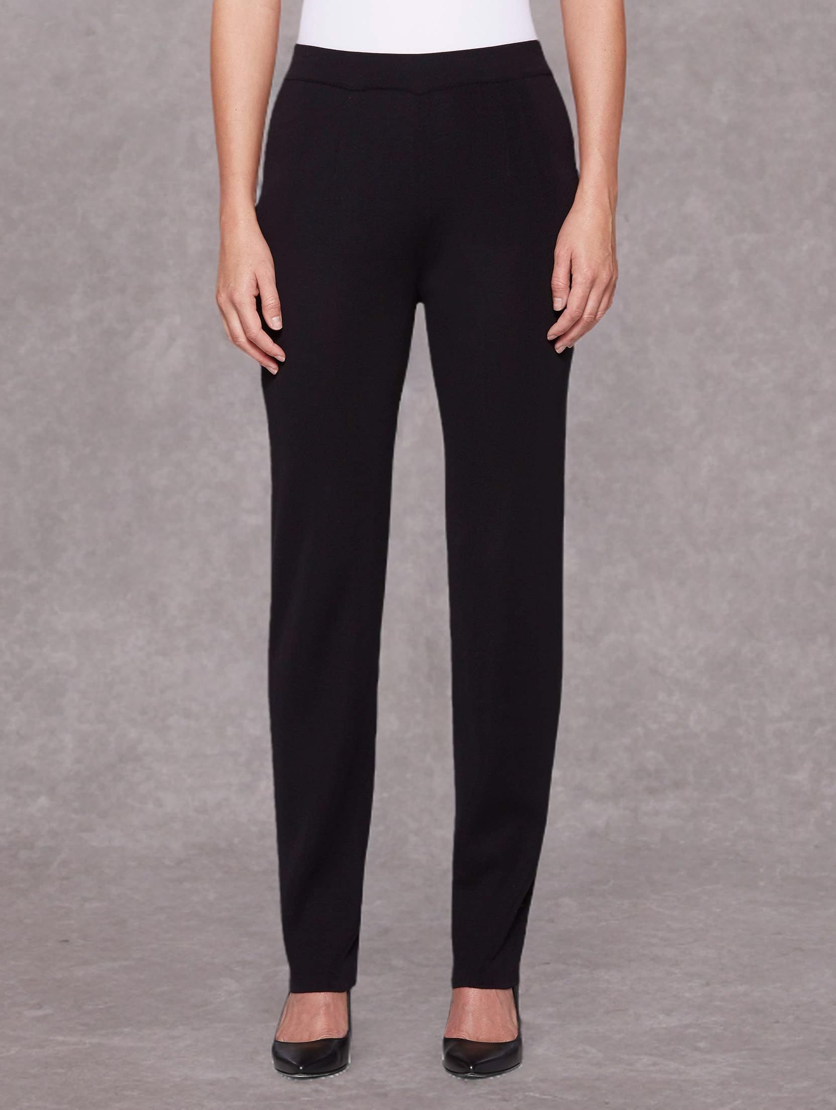 Professional Women's Work Pants - MISOOK Classic Business Trousers, Wrinkle Resistant & Comfortable for Office, Meetings & Formal Occasions