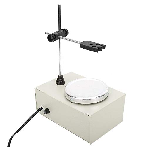 110V Magnetic Stirrer with Hot Plate & Temperature Control - 1000ml Lab Mixer for Chemical Solutions, Home Brewing & Science Experiments