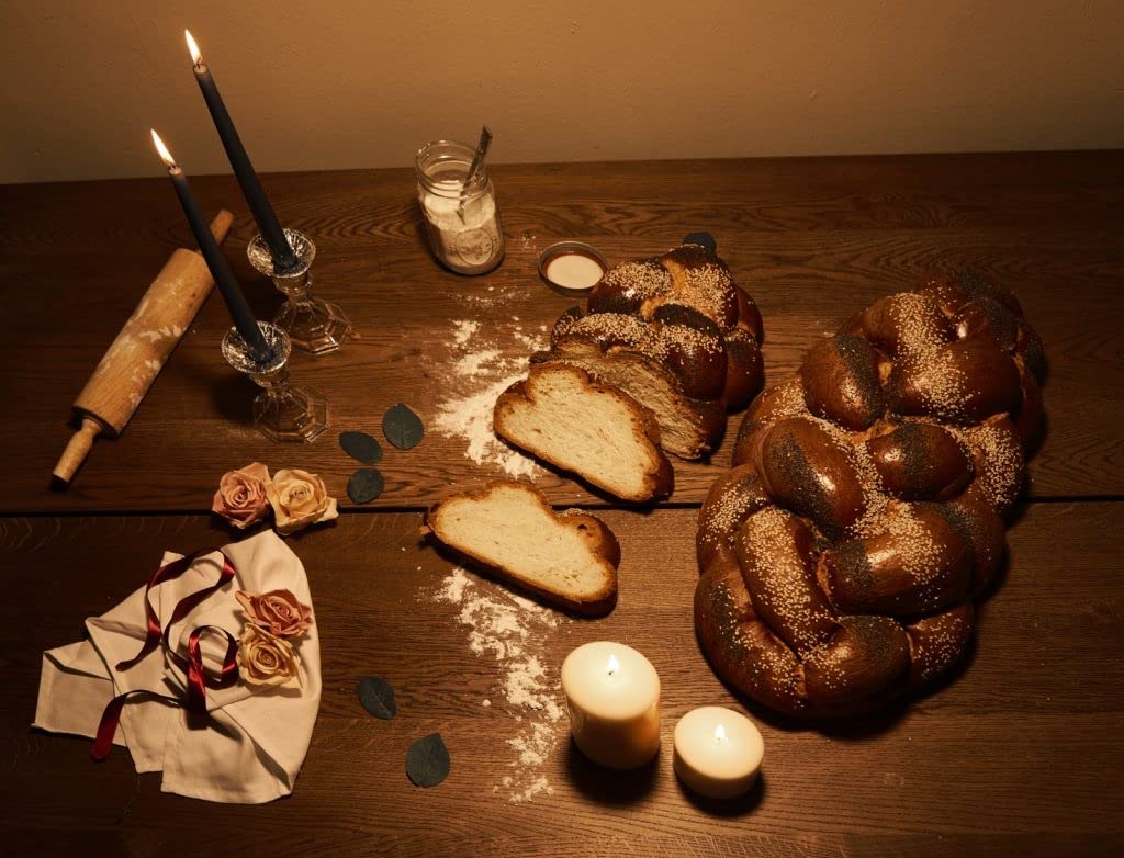 Brooklyn Challah Bread - 6lb Kosher Fresh Braided Loaf for French Toast, Gift Giving & Holiday Centerpiece | 2 Feet Long, Premium Quality | Perfect for Shabbat, Brunch & Family Gatherings