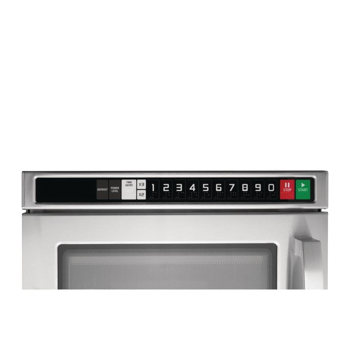 Apuro Heavy Duty Programmable Commercial Microwave Oven - 17L Large Capacity for Restaurants, Kitchens & Food Service Businesses | Fast Heating & Durable Stainless Steel Design