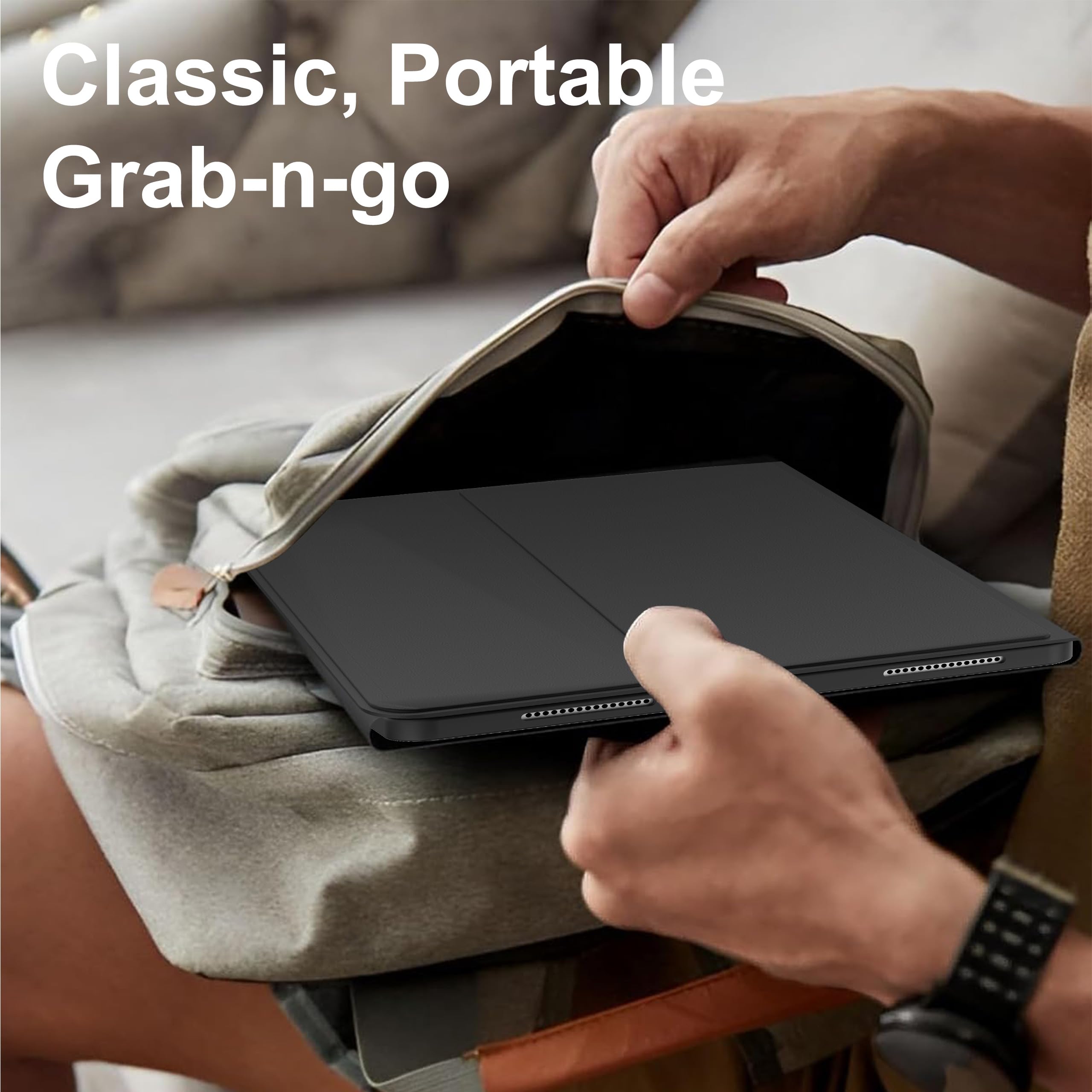 Premium Detachable Wireless Keyboard Case for iPad 9th/8th/7th Gen 10.2