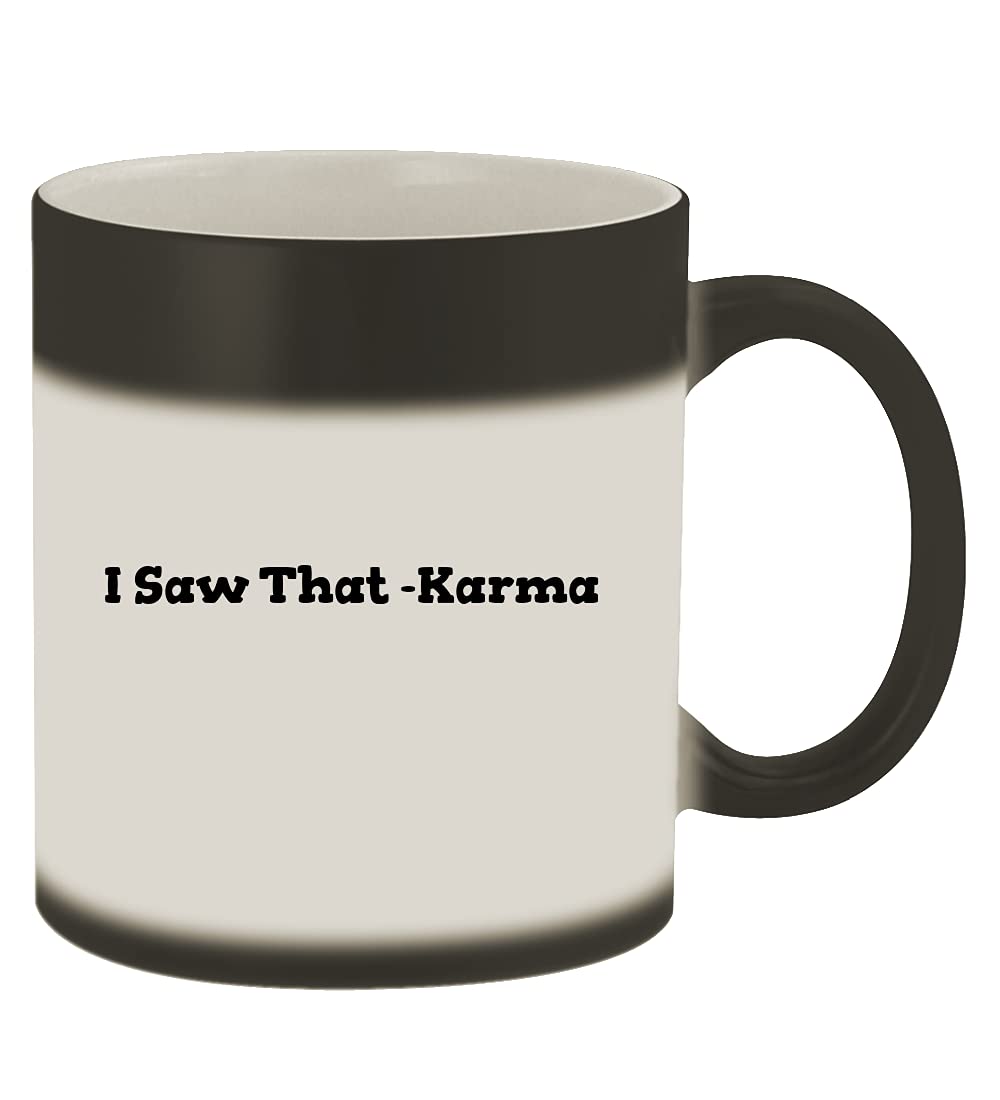 11oz Magic Color Changing Mug - Heat Reactive Matte Black Ceramic Cup for Coffee & Tea | Perfect Gift for Office, Home & Holidays