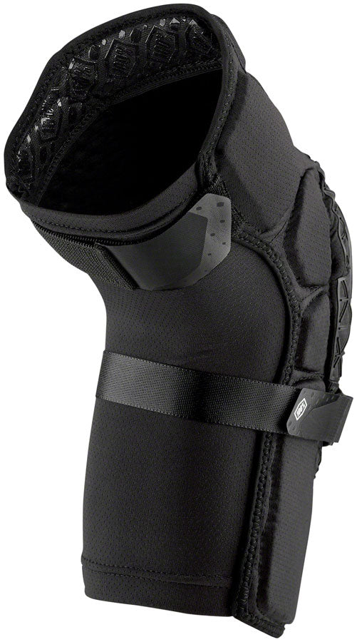 100% Surpass Knee Guards - Black, Medium - Protective Knee Pads for Sports, Work & Outdoor Activities