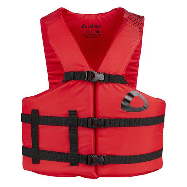 Adult Life Jacket 18L - US Coast Guard Approved PFD for Boating, Kayaking & Water Sports - Adjustable Buoyancy Vest for Safe Swimming & Fishing