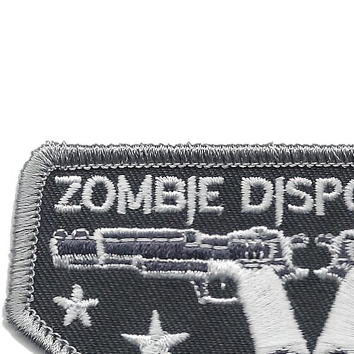 Zombie Disposal Unit Patch - Embroidered Military Style Badge for Tactical Gear, Jackets & Backpacks | Perfect for Halloween Costumes, Cosplay & Survival Game Accessories