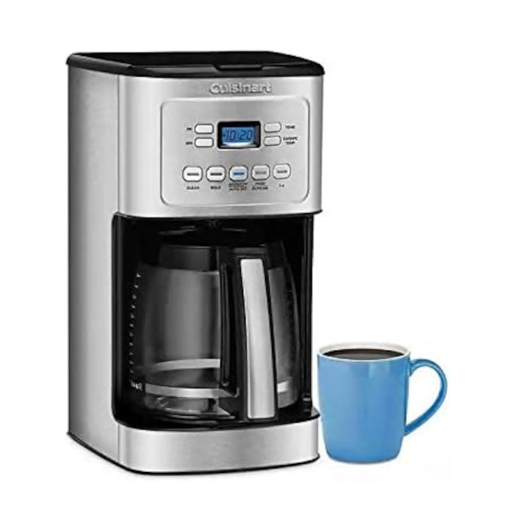 Refurbished Cuisinart DCC-1800 14-Cup Programmable Coffee Maker with Warranty - Perfect for Home, Office & Entertaining