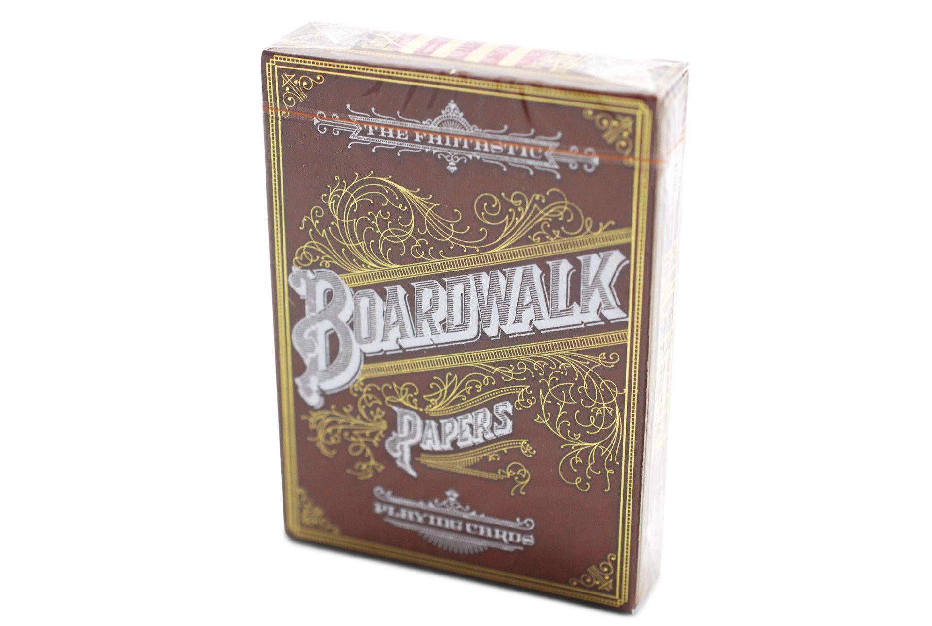 Boardwalk Papers Playing Cards - Premium Quality Poker Cards for Magic Tricks, Card Games, and Collectors - Perfect for Poker Nights, Casino Parties, and Family Game Evenings