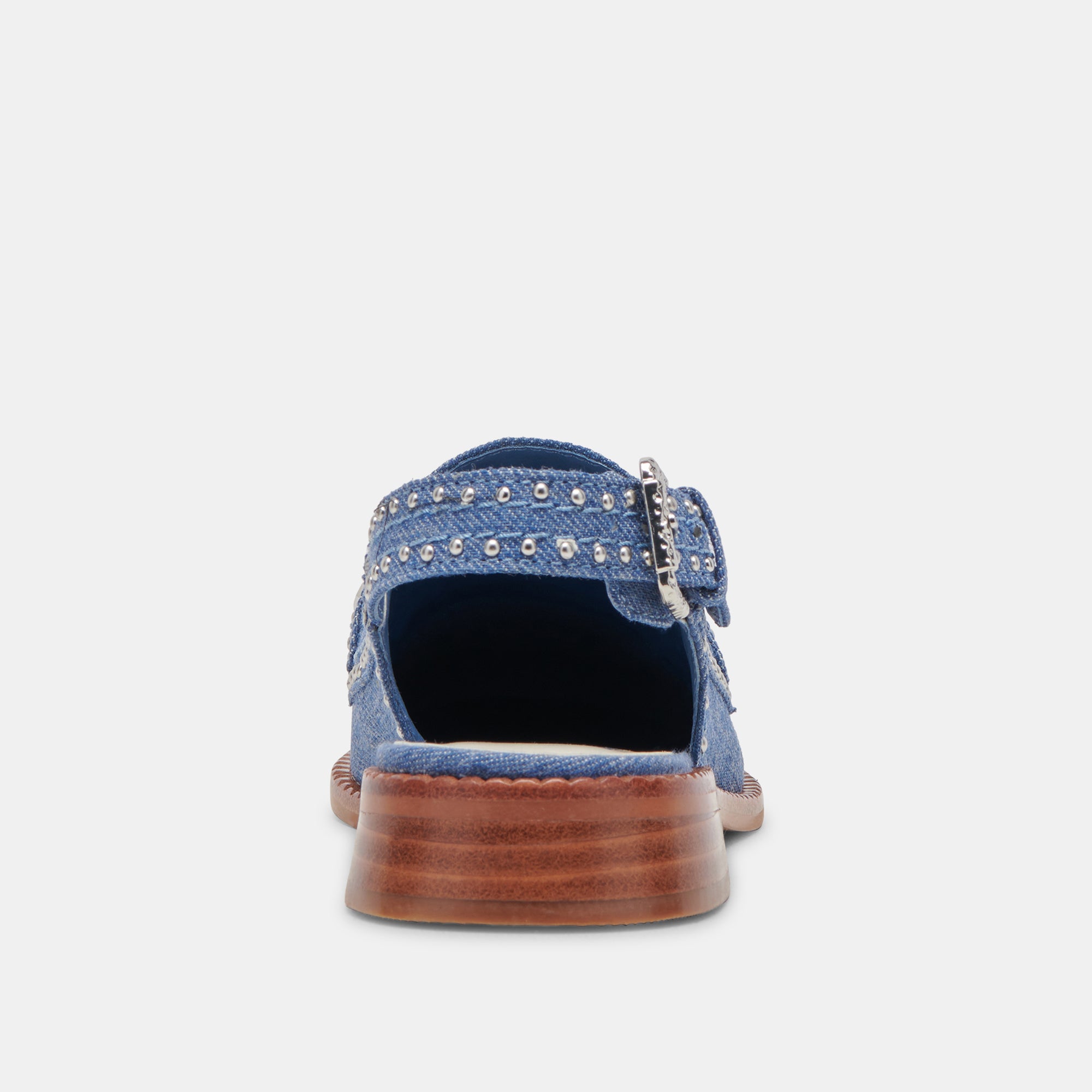 **HARDI Men's Stud Loafers - Blue Denim Casual Shoes for Business & Everyday Wear**