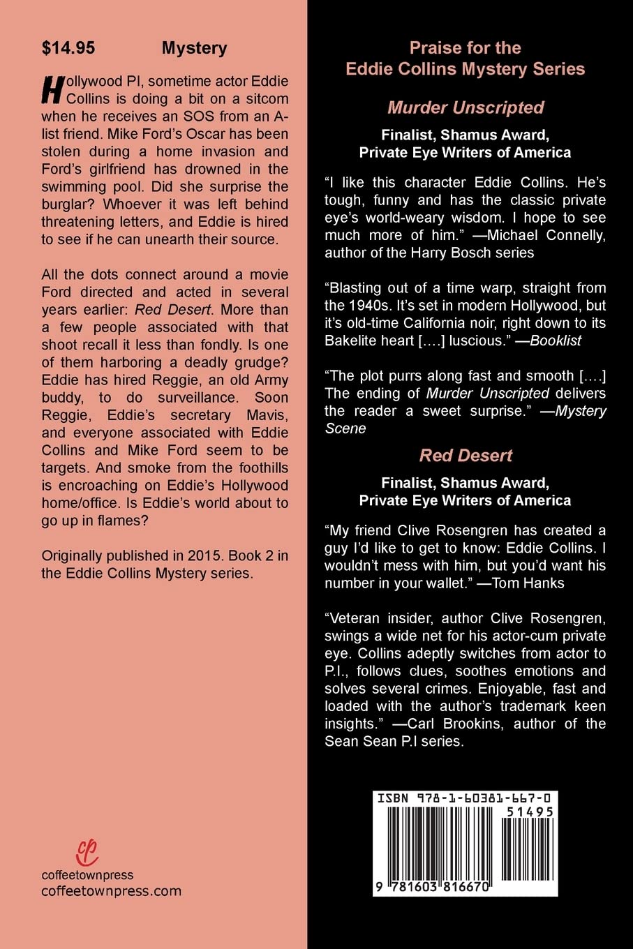 Red Desert (Eddie Collins Mystery) - Thriller Novel | Crime Fiction Book Series | Perfect for Mystery Lovers & Book Club Discussions