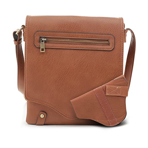 Front Zip -Tan