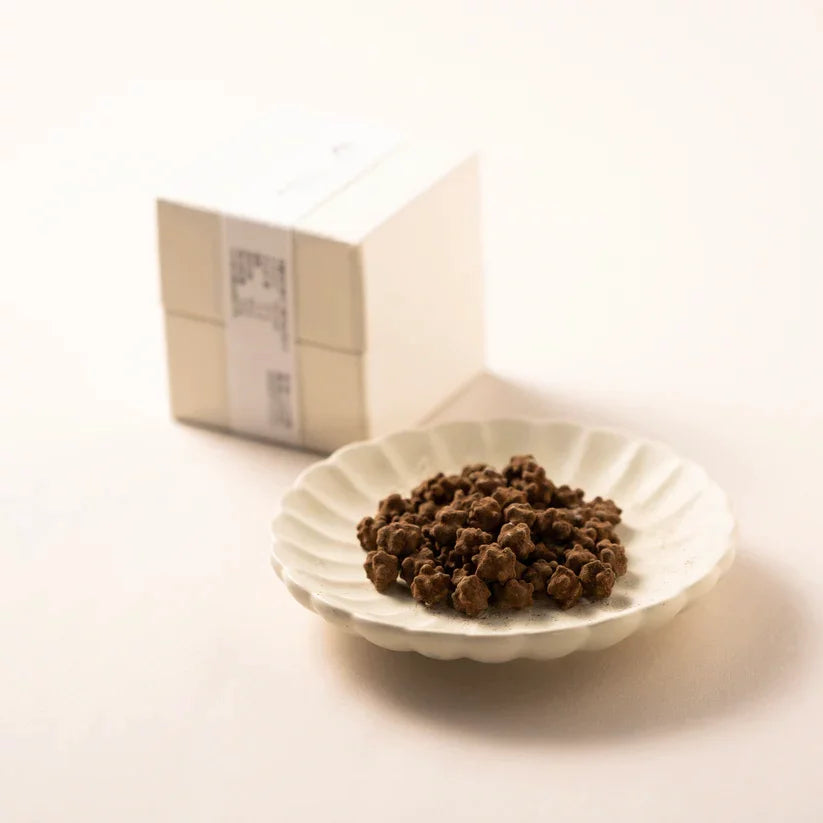 Premium Konpeito Cocoa Flavor Japanese Sugar Candy 40g - Authentic Traditional Sweet Treat for Gifts, Tea Time & Dessert Topping