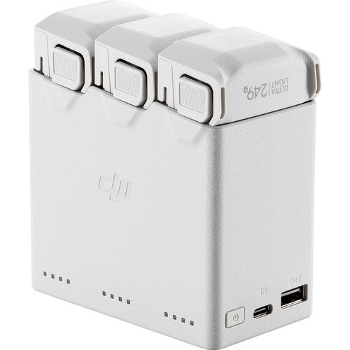 DJI Mini 3 Pro Two-Way Fast Charging Hub for Drone Batteries - Portable Power Station for Travel & Outdoor Photography