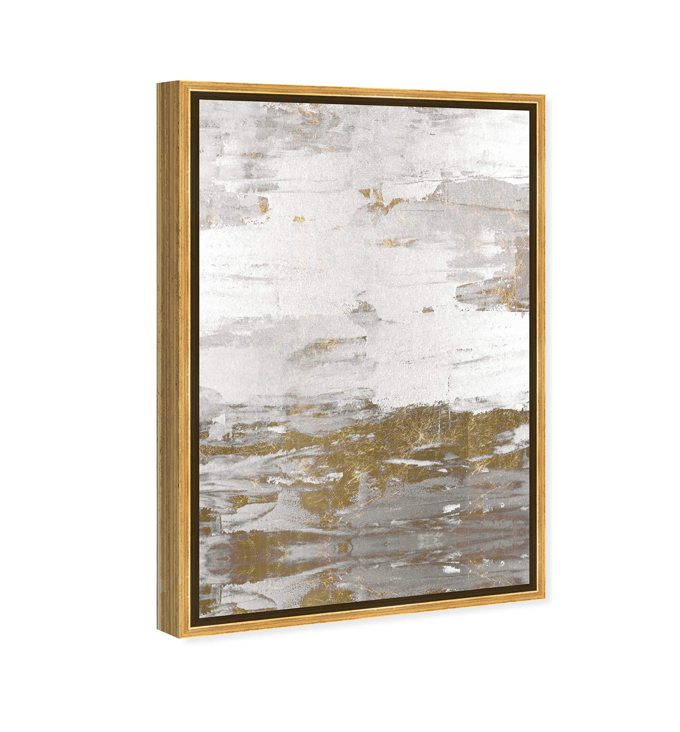 Abstract Framed Wall Art Canvas Print 'Tall Sensation' by Oliver Gal - 30