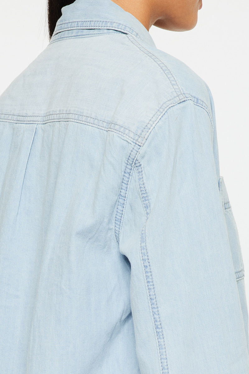 Barbara Boyfriend Shirt for Women - Soft & Comfortable Oversized Button Down Shirt - Casual Loose Fit Blouse for Everyday Wear, Work, and Date Nights