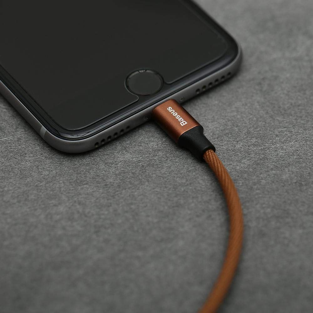 Baseus Yiven 10ft Lightning Cable for iPhone - Durable Fast Charging USB to Lightning Cable Compatible with iPhone 14/13/12/11/X/8/7/6 - Perfect for Home, Office, Car Charging & Travel