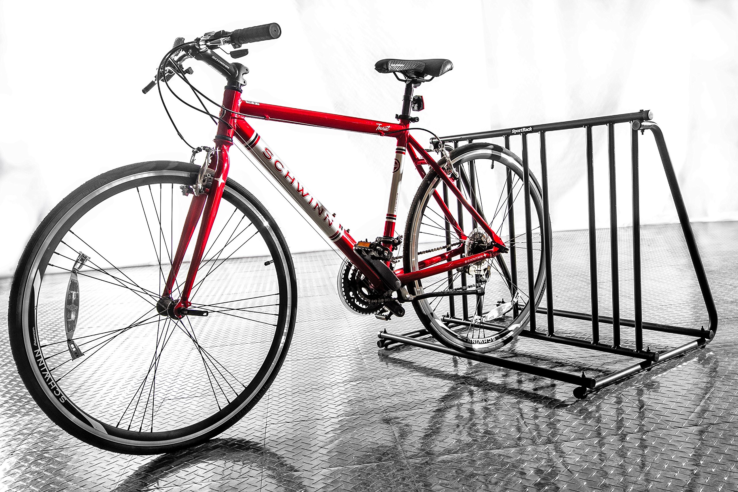 SportRack Bike Stand - Heavy Duty Adjustable Bicycle Repair Stand for Mountain & Road Bikes - Perfect for Home Garage, Bike Shops & Outdoor Maintenance