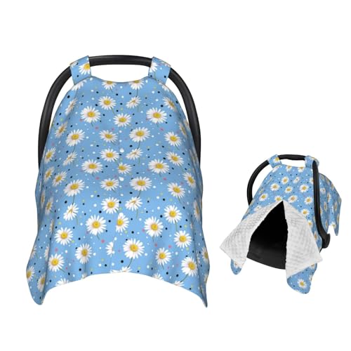 Daisys Flowers Polka Dots