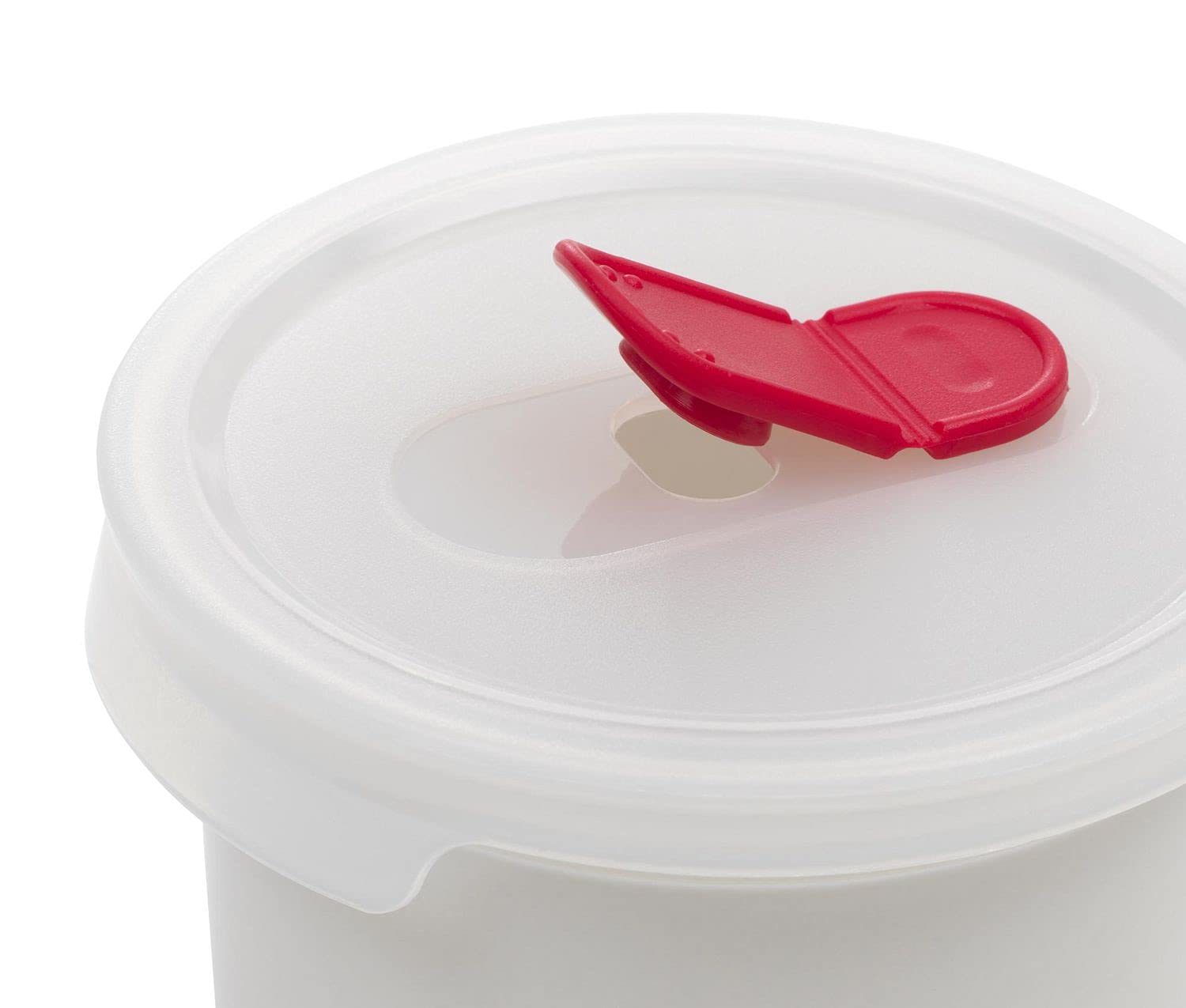Good Cook 04164 Vented Soup Mug - 20 oz White Ceramic Microwave & Dishwasher Safe Mug - Perfect for Hot Soups, Coffee, Tea & Office Lunch Breaks