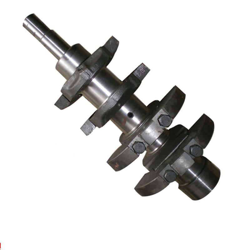 754 10002 Diesel Engine Spare Parts - 4 Cylinder Crankshaft for Lister Petter LPW4 Engine Replacement - Compatible with Agricultural Machinery, Generators & Marine Applications