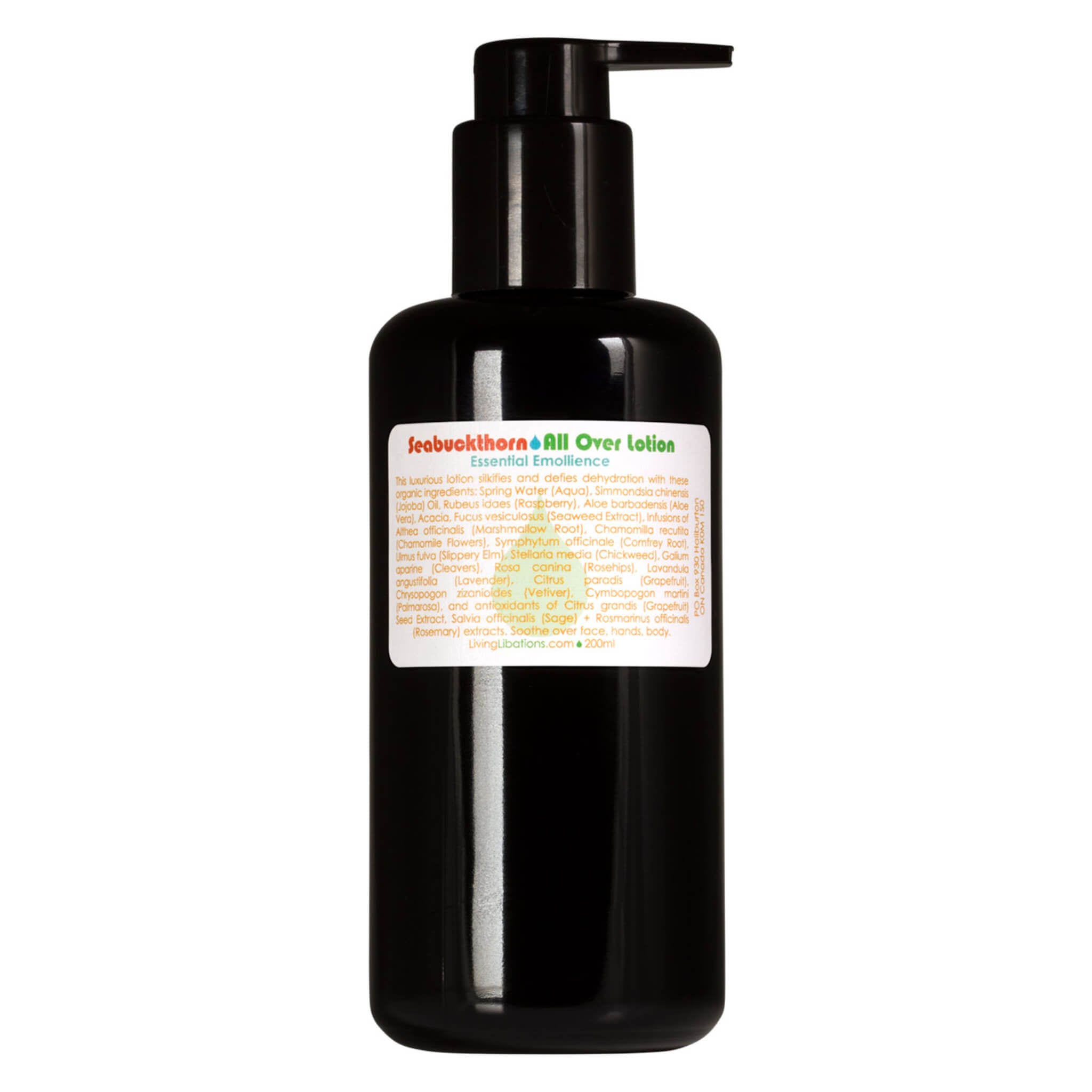 Organic Seabuckthorn & Tamanu All Over Body Lotion for Dry Skin - Hydrating, Nourishing & Anti-Aging Moisturizer - Perfect for Face, Hands & Body Care - Daily Skincare Routine & Post-Sun Soothing