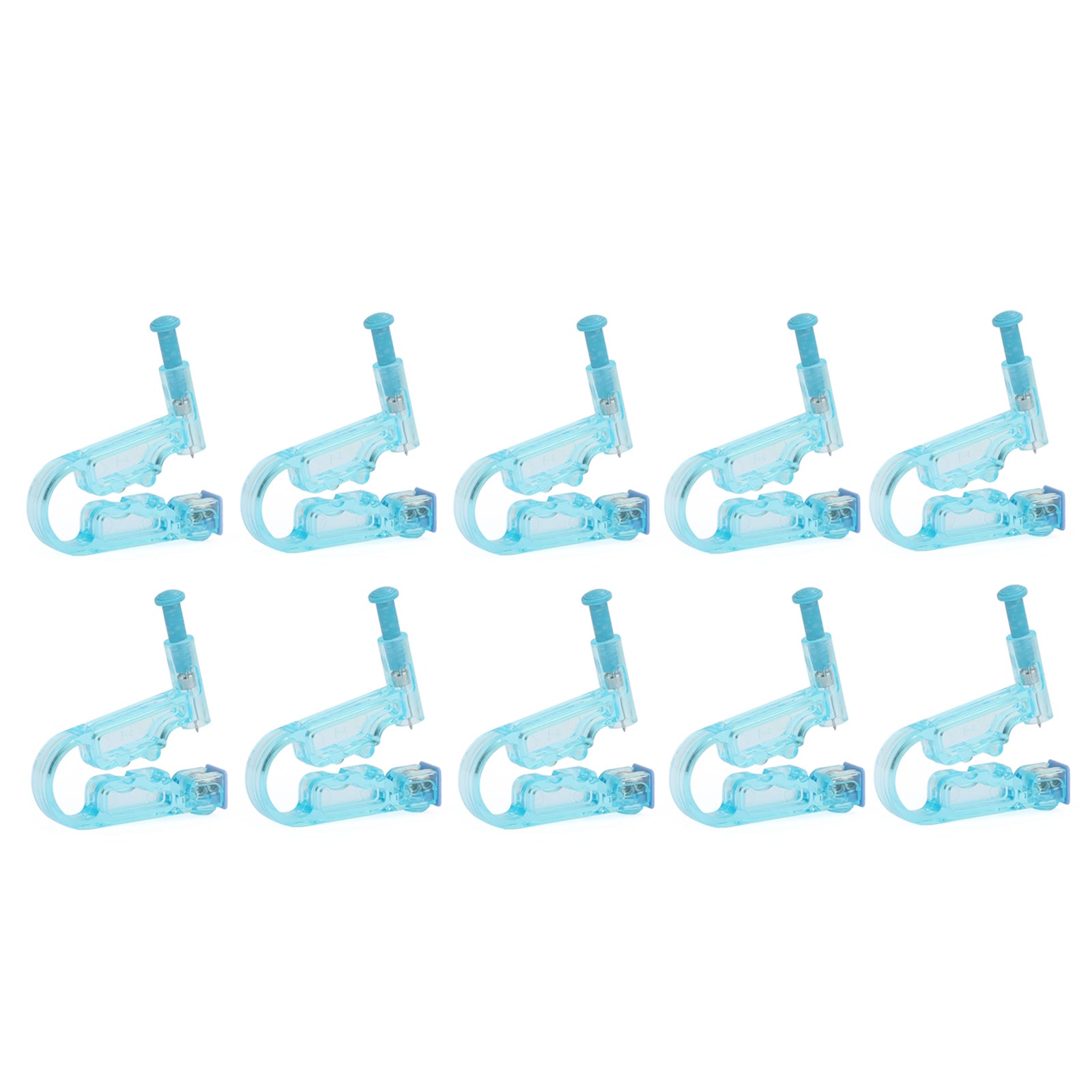 10pcs Disposable Ear Studs for Piercing Gun - Professional Ear Piercing Tool Kit for Safe & Hygienic Ear Piercing at Home or Salon | Perfect for First-Time Piercing, Jewelry Replacement & Professional Use