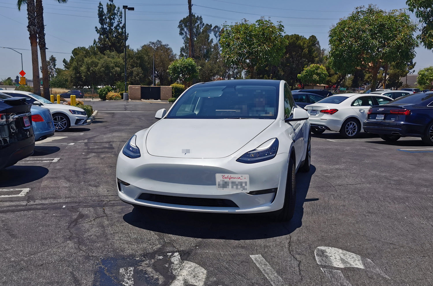 1st Gen Tesla Model 3 Y Front Bumper Tow Hook License Plate Mounting Bracket - Durable & Easy Installation for Custom Car Styling (Perfect for Car Shows & Street Legal Compliance)