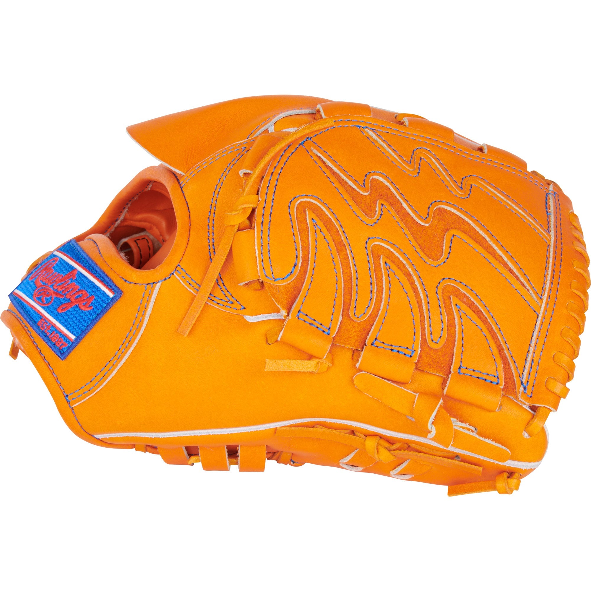 Rawlings Heart of the Hide Japan Series 11.75 Inch Baseball Glove - Premium Leather Fielding Mitt for Baseball Players (GH3FHPA15W ORG) | Perfect for Infield, Outfield & Training Practice
