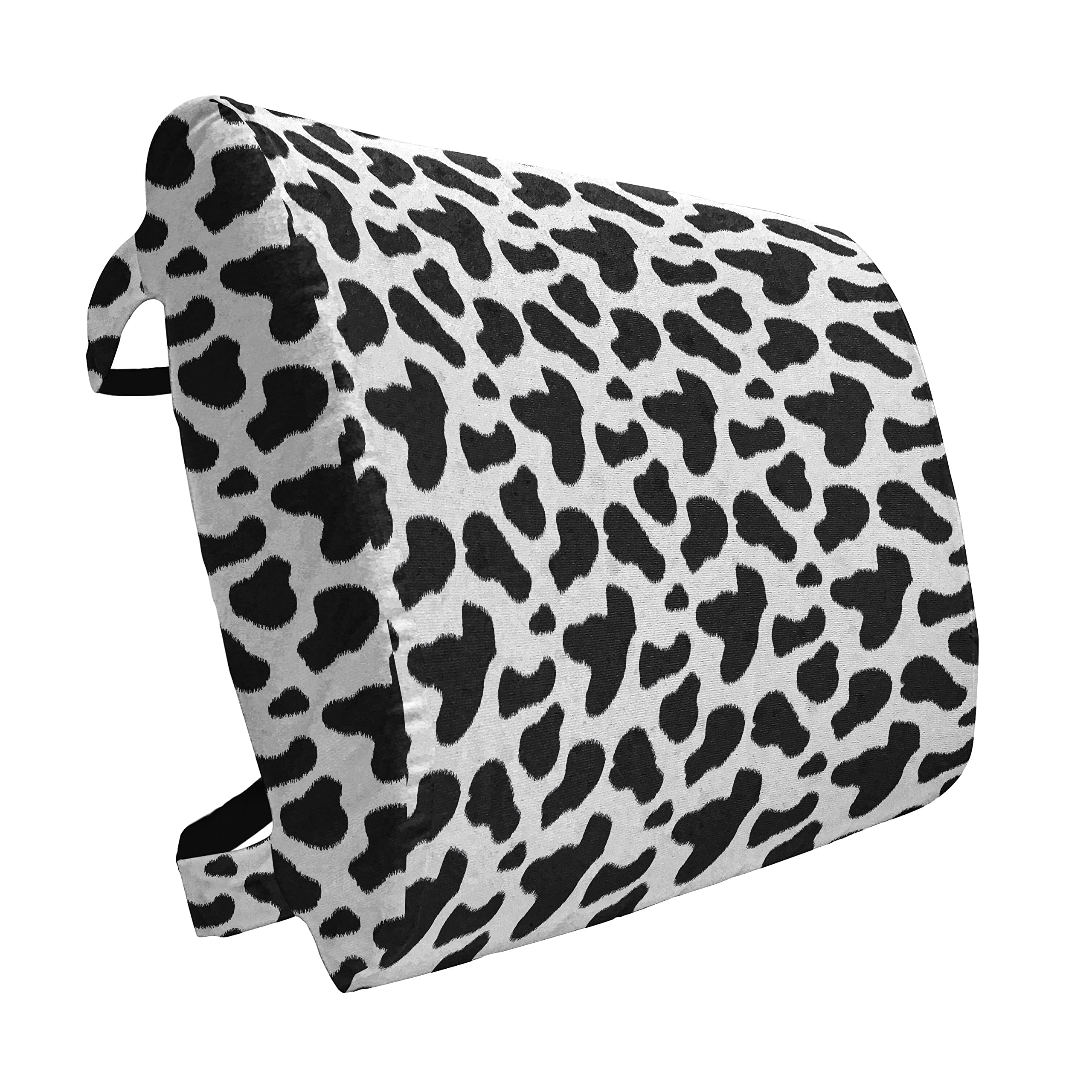Ambesonne Cow Print Lumbar Support Pillow - High Density Foam for Office Chair & Car Seat - 14