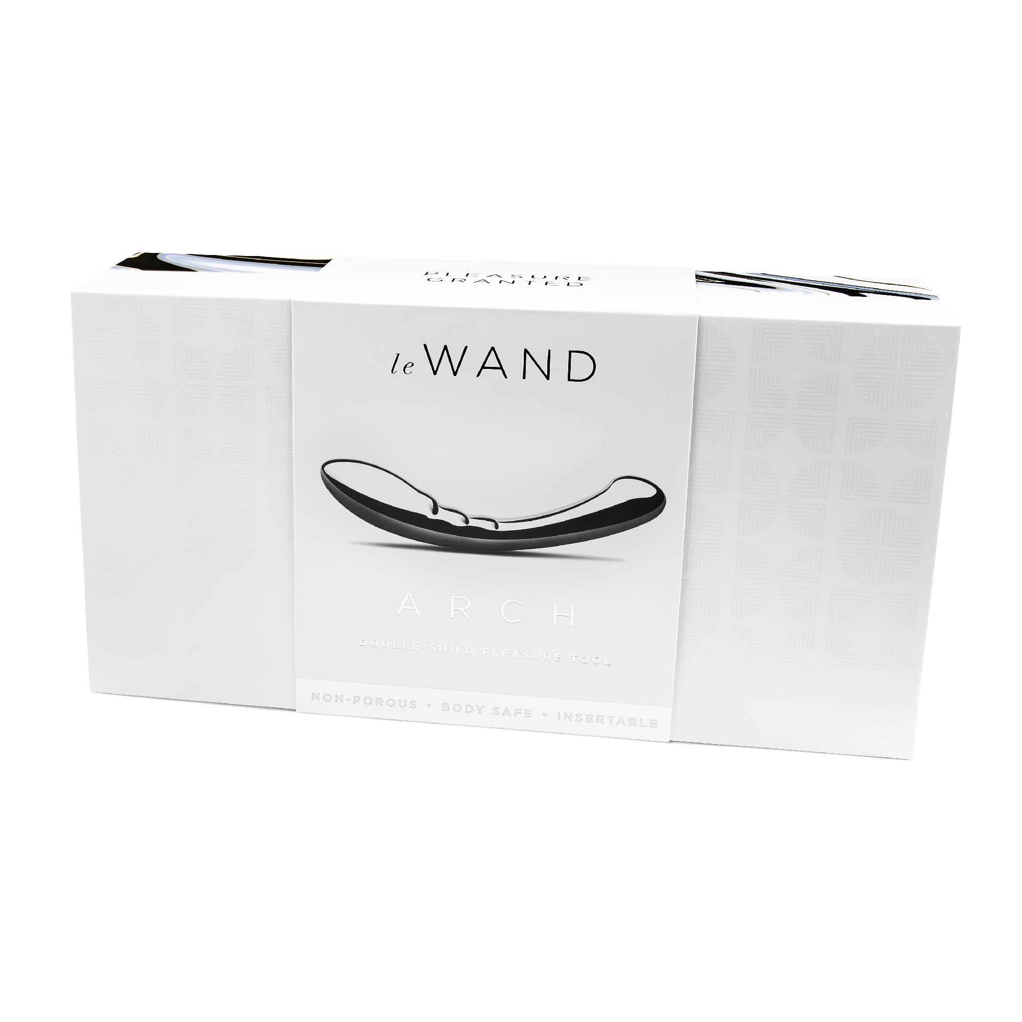 LE WAND Arch - Premium Double-Ended Stainless Steel Massage Wand for Adults | Sensual & Therapeutic Use at Home or Spa