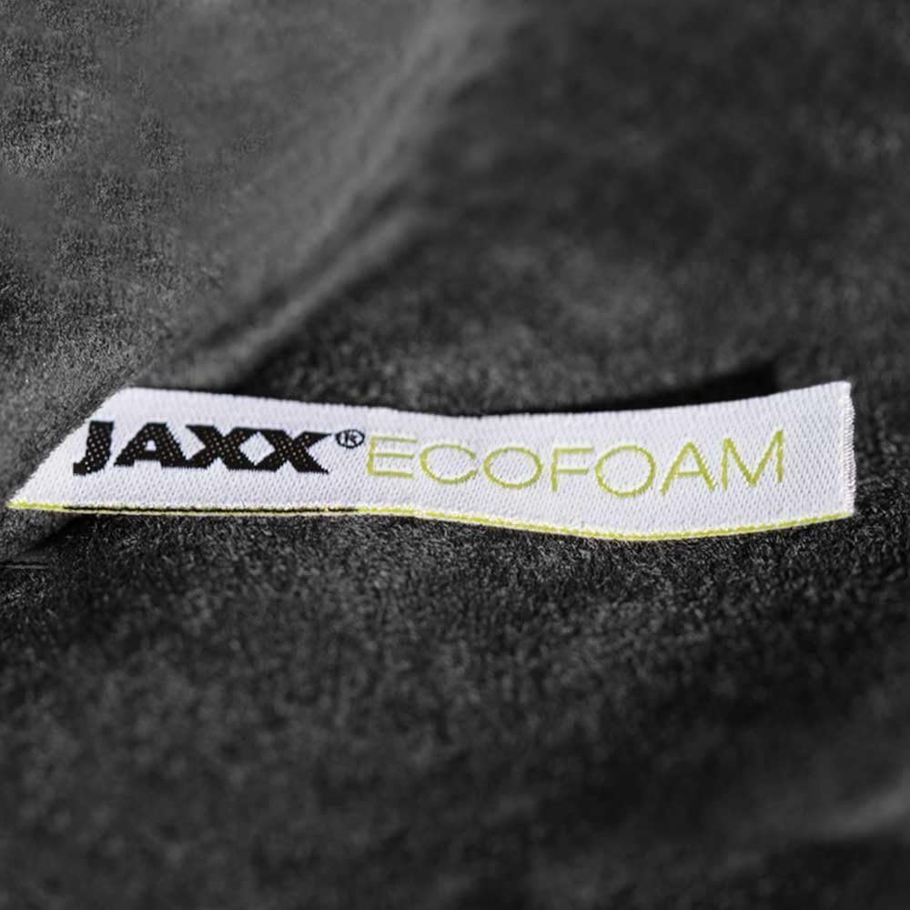 Jaxx 5 Foot Giant Saxx Bean Bag Chair for Adults - Oversized Memory Foam Filled Lounger, Black - Perfect for Living Room, Game Room & Dorm Relaxation