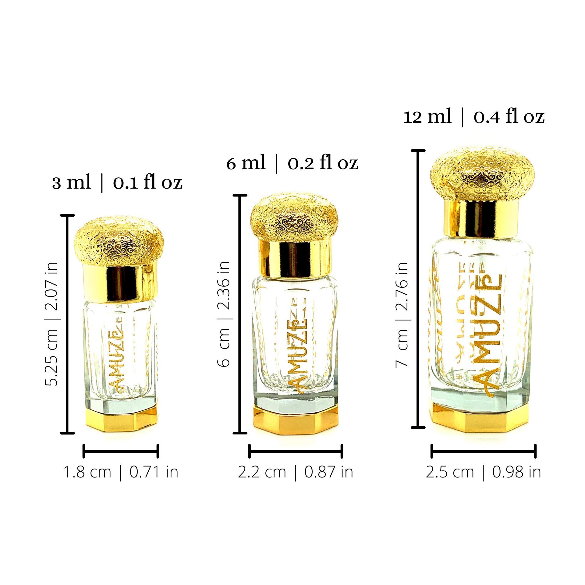 Premium 12ml Paradise Perfume Oil - Alcohol-Free Vegan Attar Oil for Women & Men | Long-Lasting Fragrance for Daily Wear, Special Occasions & Gift Giving