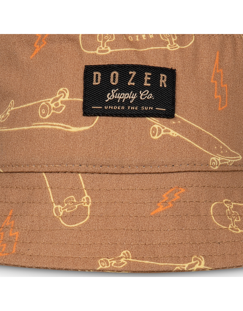 Kooringal Rust Bowrall Baby Bucket Hat - Sun Protection for Infants & Toddlers - Perfect for Beach, Park, and Outdoor Adventures