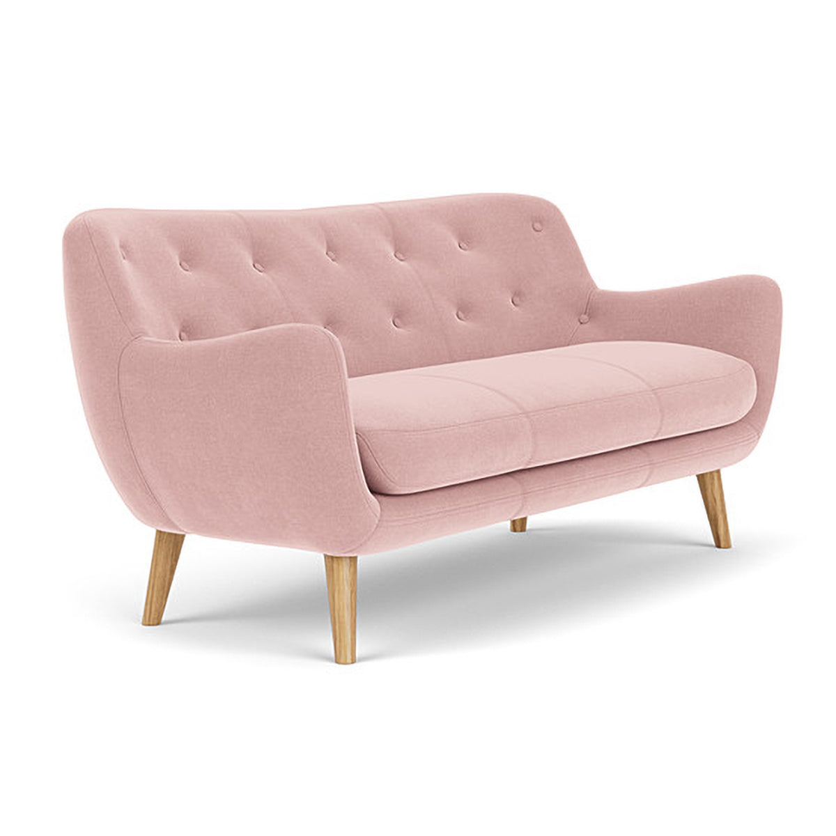 Herman Fabric 3-Seater Sofa - Modern Living Room Couch for Small Spaces, Comfortable Sectional Sofa for Apartment, Dorm & Home Decor | Perfect for Relaxing, Entertaining & Family Gatherings