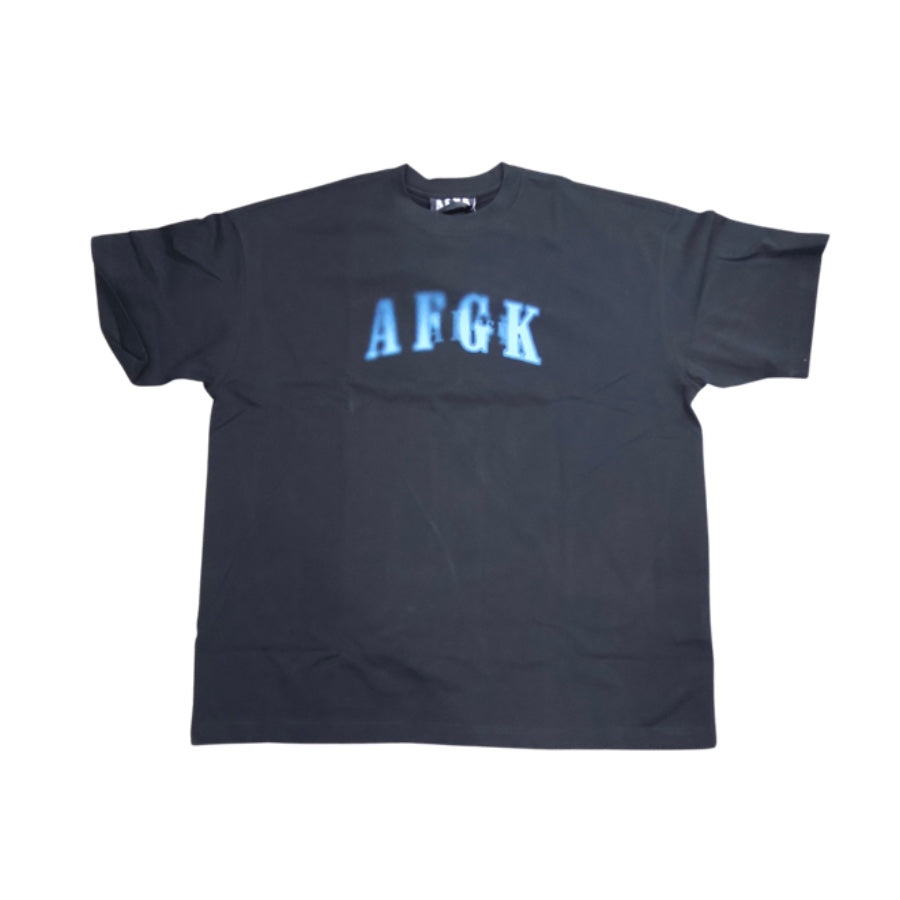 Vintage Vanishing Childhood Black & Blue Graphic Tee for Kids - Soft Cotton T-Shirt for Boys & Girls - Perfect for Casual Wear, School & Family Outings
