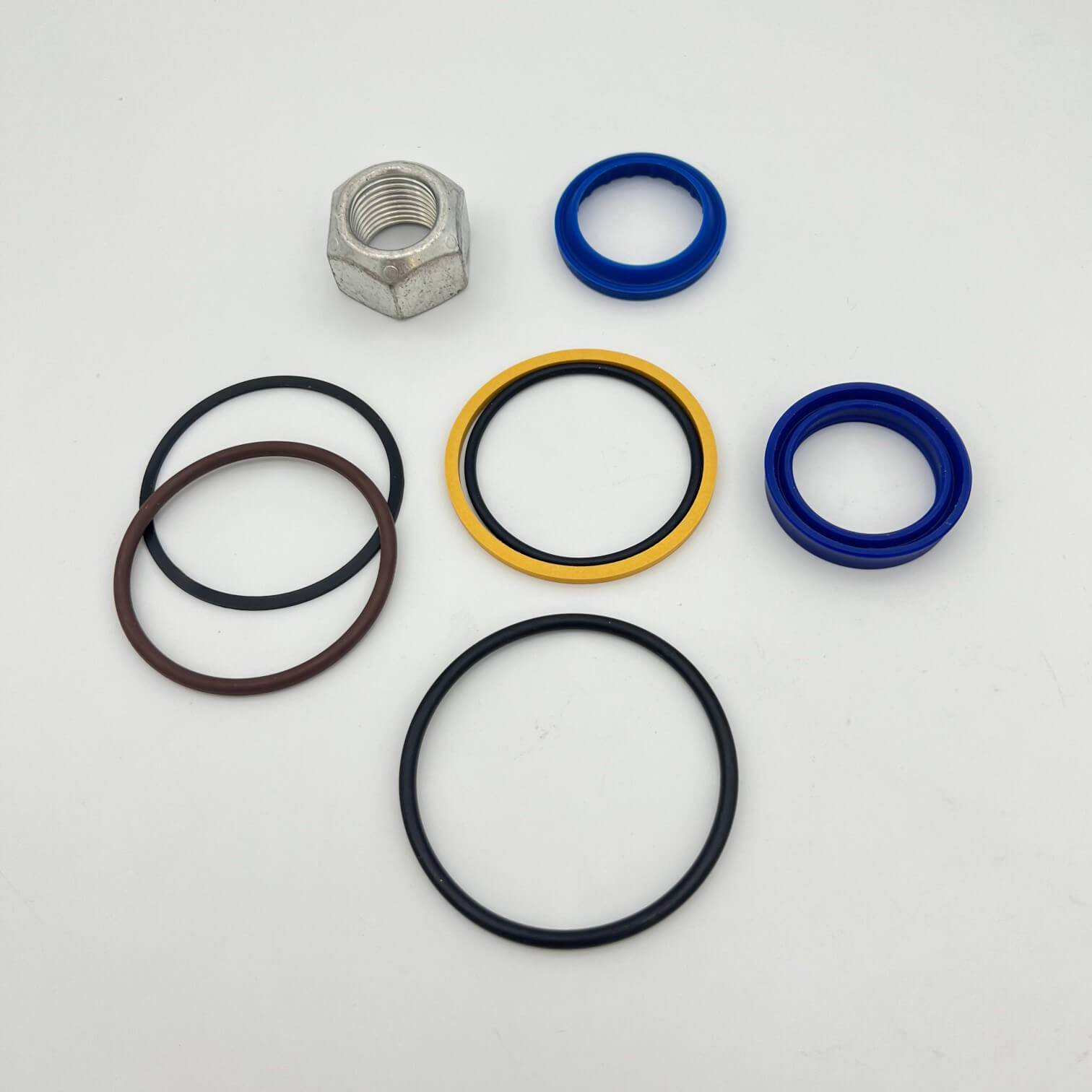 Bobcat S450 Skid Steer Loader Bucket Tilt Cylinder Seal Kit - Replacement Hydraulic Seals for Bobcat S450 Tilt Cylinder Repair - Perfect for Construction, Landscaping & Farm Equipment Maintenance