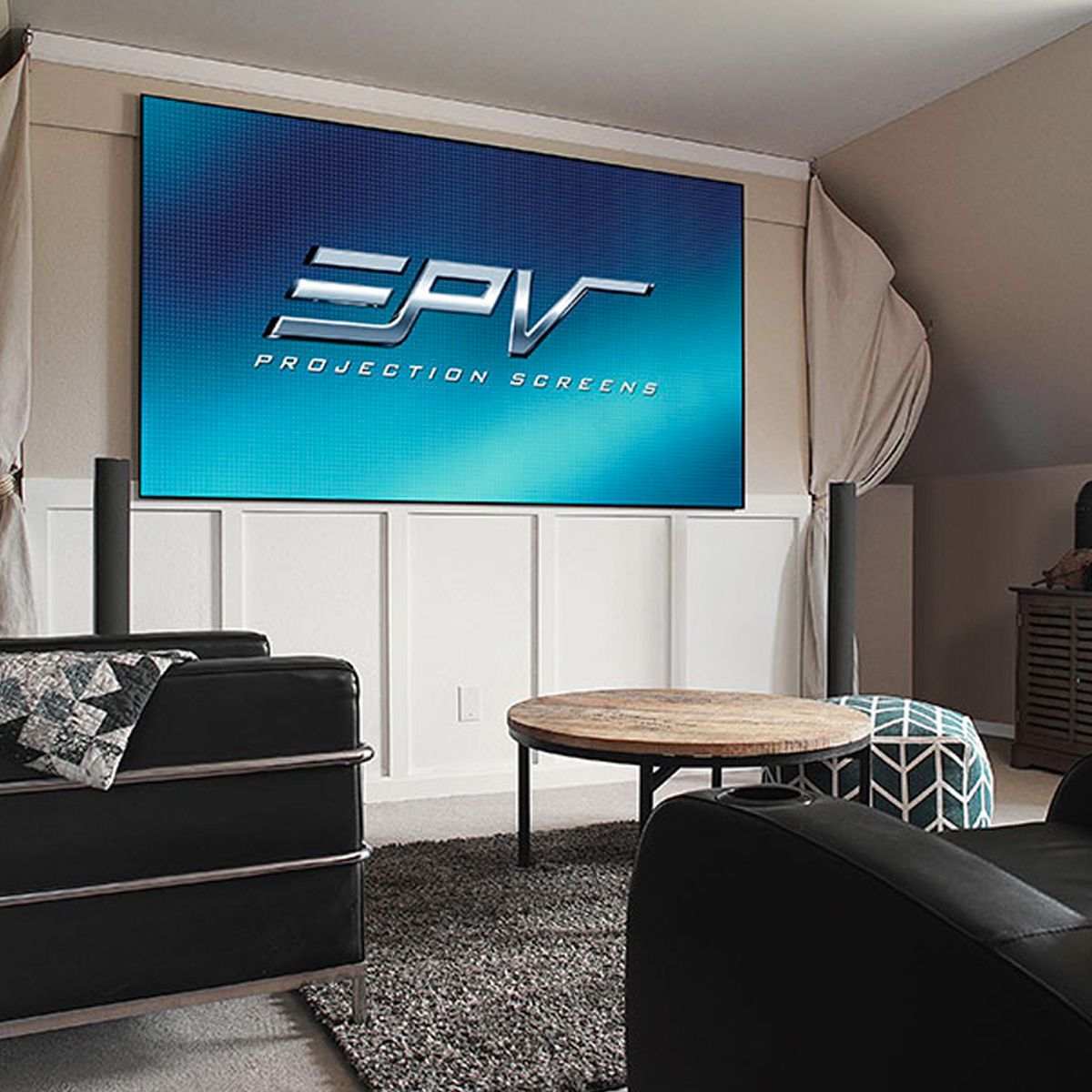 EPV Polar Star eFinity Edge Free ALR Projector Screen - 100