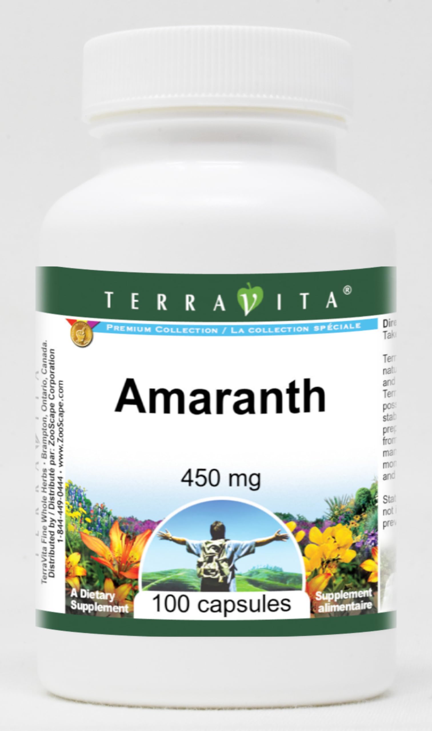 Organic Amaranth Extract 450mg - 100 Capsules (3 Pack) | Non-GMO, Gluten-Free | Supports Heart Health & Immunity - Perfect for Daily Wellness & Natural Energy Boost