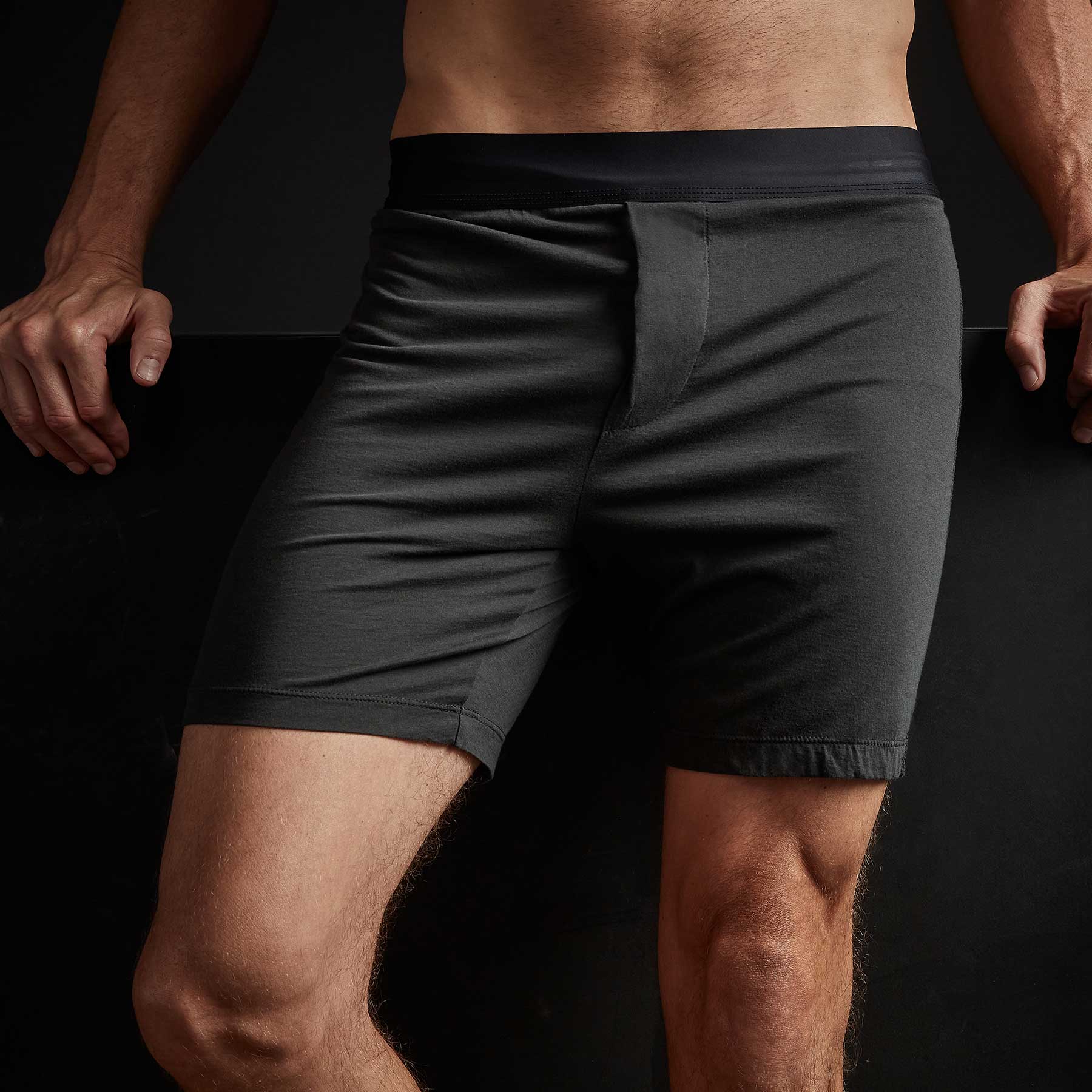 Premium Luxe Lotus Relaxed Fit Boxer Shorts for Men - Soft Breathable Carbon Fiber Fabric - Perfect for Lounge, Sleep & Everyday Comfort