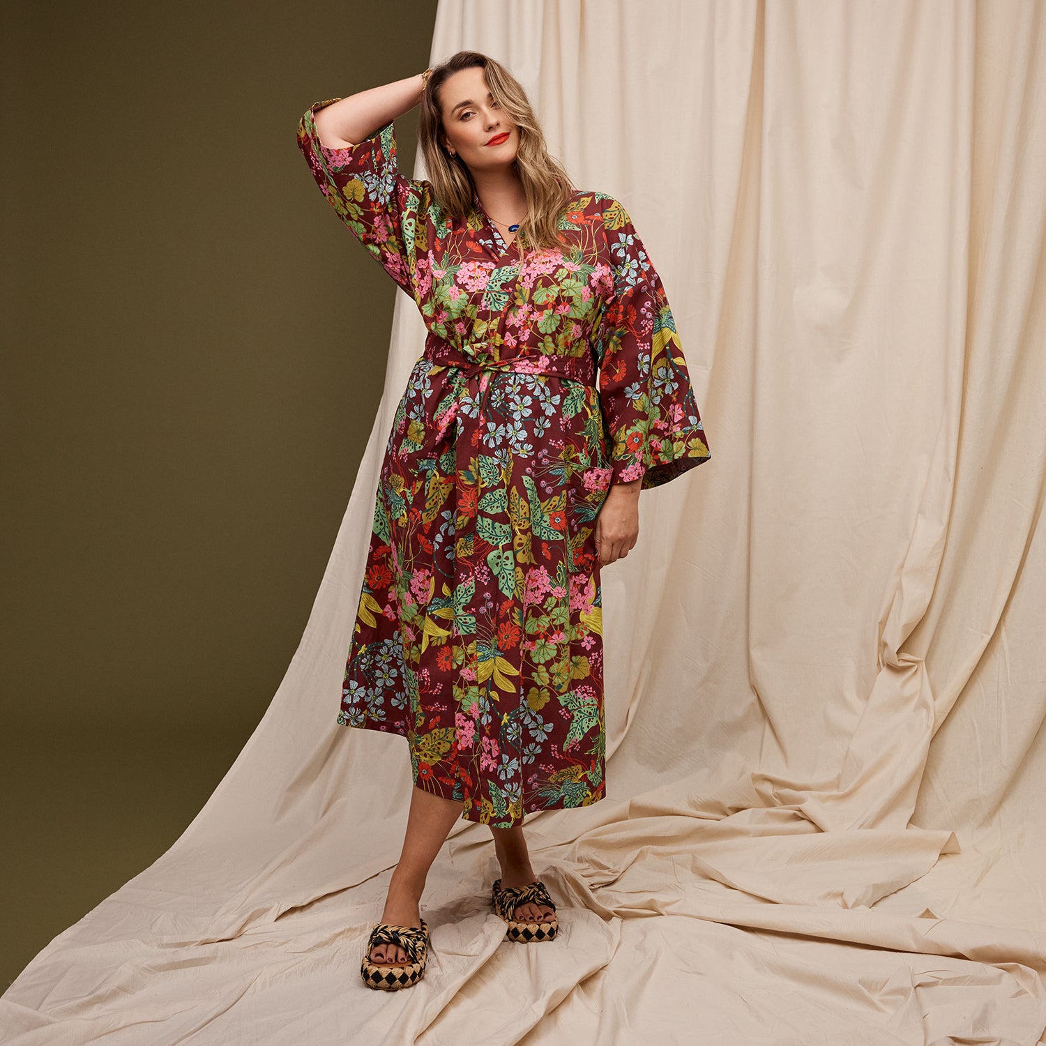 Luxury Genevieve Cotton Bath Robe for Women - Soft & Absorbent Spa Robe - Perfect for Relaxation, Home Spa & Hotel Use