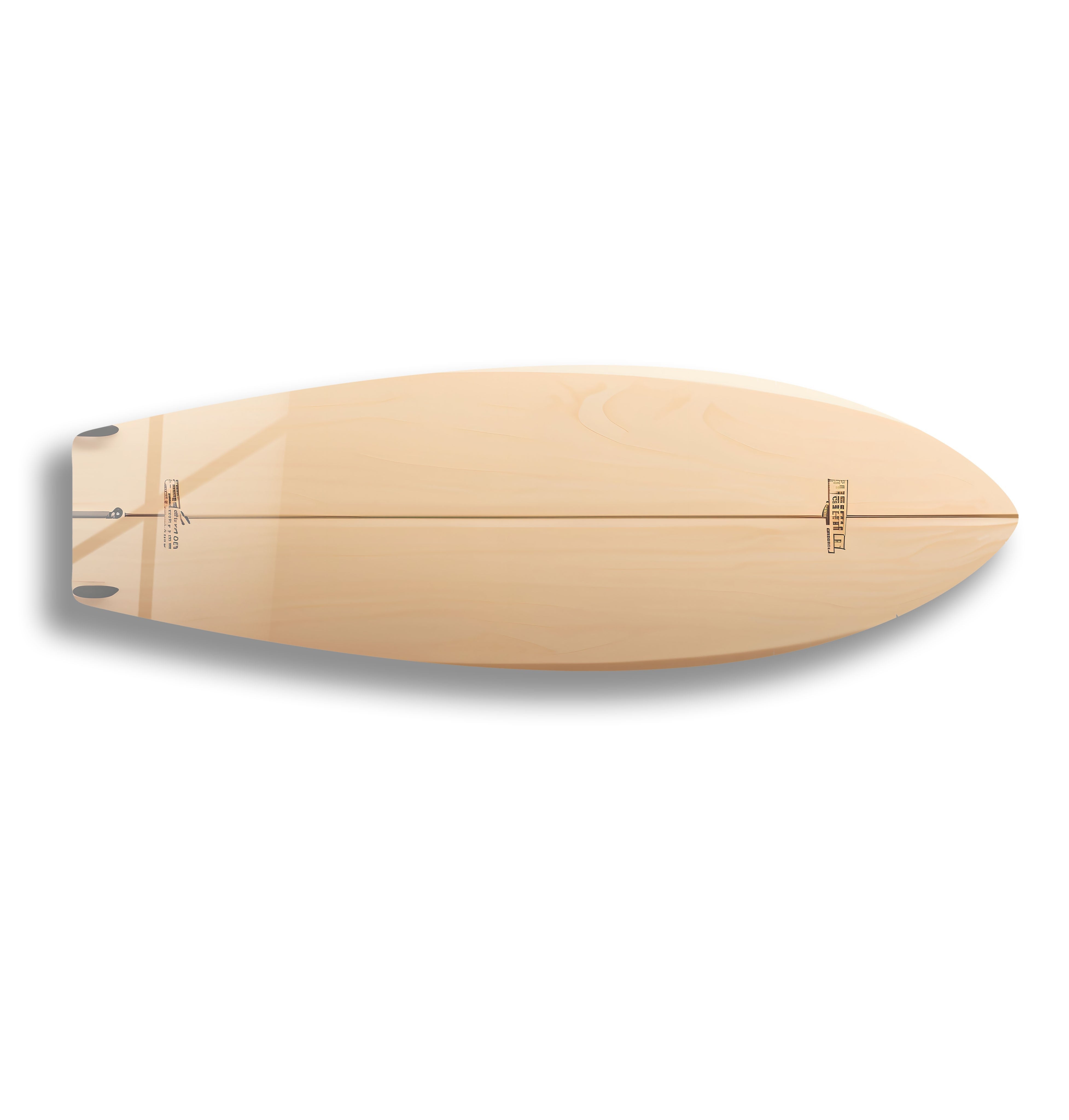 Abstract Beige Surfboard Wall Art - Coastal Decor for Beach House, Living Room & Bedroom - Handmade Wooden Surfboard Wall Hanging for Boho, Nautical & Coastal Theme Rooms