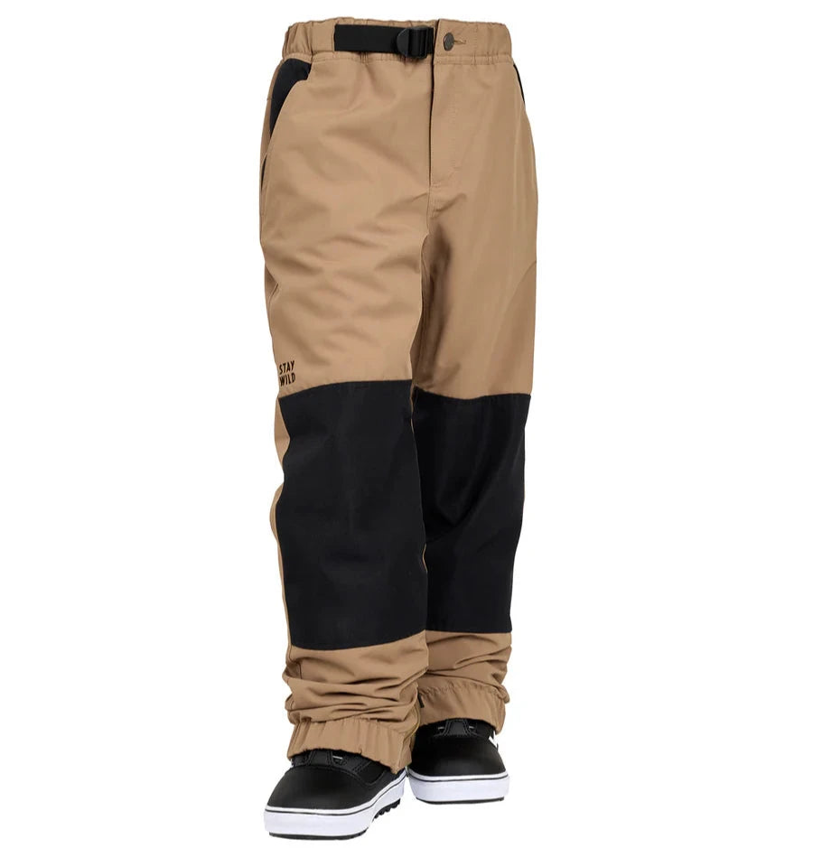 Airblaster Junior's Boss Insulated Snow Pants 2025 - Waterproof Winter Ski Pants for Kids & Teens - Perfect for Snowboarding, Skiing & Cold Weather Activities