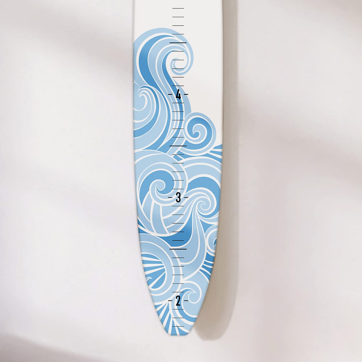 Wooden Surfboard Baby Growth Chart - 57